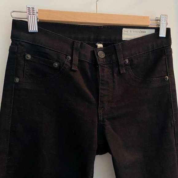 Rag & Bone Midnight The Legging W15031382 Skinny Jeans - Picture 2 of 7